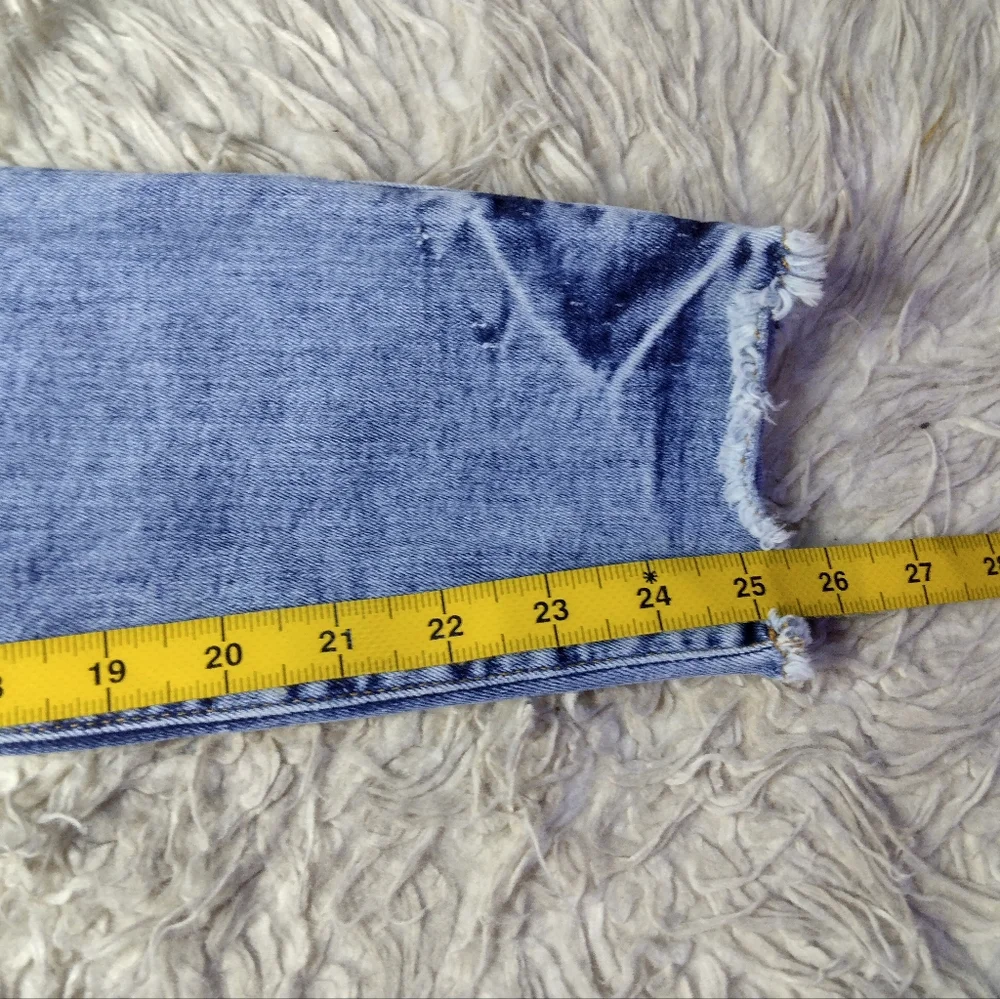 Good American Good Waist Crop Skinny Jeans Size 0 / 25 - Picture 11 of 11